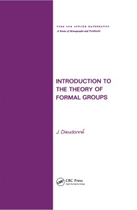 表紙画像: Introduction to the Theory of Formal Groups 1st edition 9780824760113