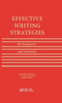 Cover image: Effective Writing Strategies for Engineers and Scientists 1st edition 9780873710992