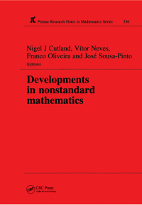 Cover image: Developments in Nonstandard Mathematics 1st edition 9780582279704
