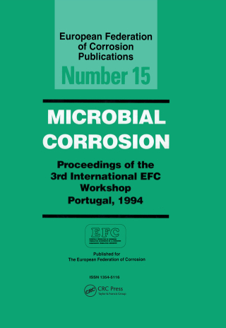 Cover image: Microbially Corrosion 2nd edition 9780901716620