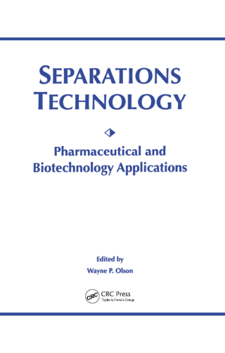 Titelbild: Separations Technology 1st edition 9780935184723
