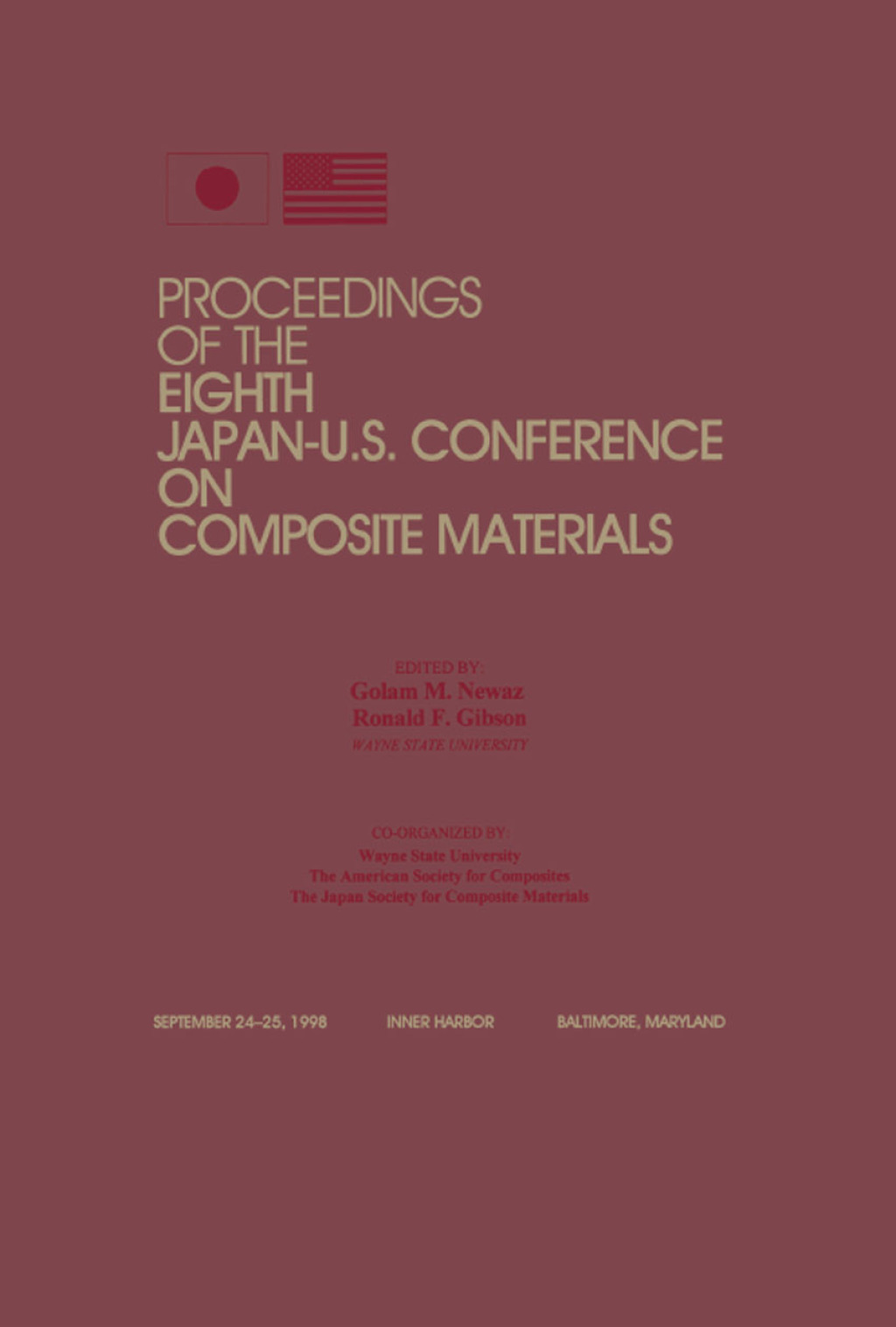 Adaptive Structures, Eighth Japan/US Conference Proceedings 1st Edition