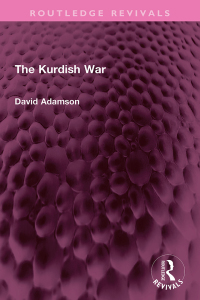 Cover image: The Kurdish War 1st edition 9781032322711