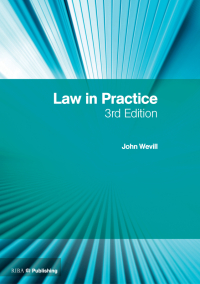 Cover image: Law in Practice 3rd edition 9781859466728