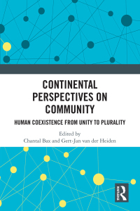 Cover image: Continental Perspectives on Community 1st edition 9780367409555
