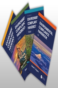 Cover image: Environmental Compliance Handbook, 4 Volume Set 3rd edition 9780367712723