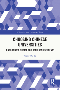 Omslagafbeelding: Choosing Chinese Universities 1st edition 9781032022741