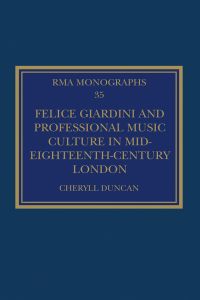 Cover image: Felice Giardini and Professional Music Culture in Mid-Eighteenth-Century London 1st edition 9781032088044