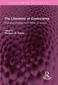 صورة الغلاف: The Literature of Controversy 1st edition 9781032357775