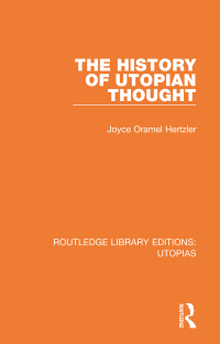 Imagen de portada: The History of Utopian Thought 1st edition 9780367362812