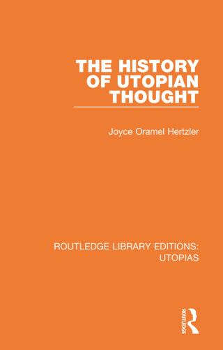 Cover image: The History of Utopian Thought 1st edition 9780367362812