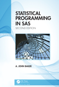 Cover image: Statistical Programming in SAS 2nd edition 9780367357979