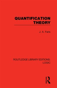 Imagen de portada: Quantification Theory 1st edition 9780367426118