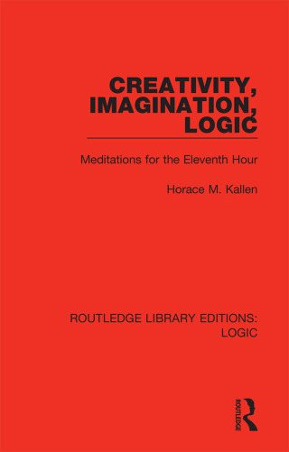 Cover image: Creativity, Imagination, Logic 1st edition 9780367426217