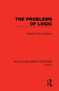 صورة الغلاف: The Problems of Logic 1st edition 9781032808796