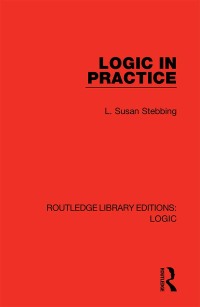 Imagen de portada: Logic in Practice 1st edition 9780367422646