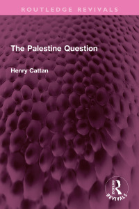 Omslagafbeelding: The Palestine Question 1st edition 9781032351933