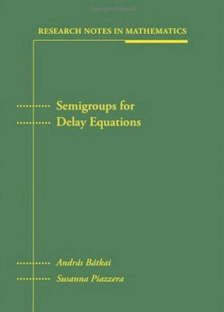 Imagen de portada: Semigroups for Delay Equations 1st edition 9781568812434
