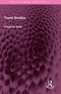 Cover image: Fuseli Studies 1st edition 9781032359410