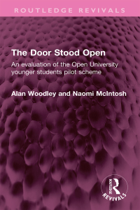 Cover image: The Door Stood Open 1st edition 9781032352183