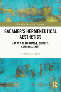 Cover image: Gadamer’s Hermeneutical Aesthetics 1st edition 9781032020372