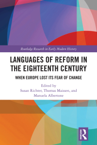 Cover image: Languages of Reform in the Eighteenth Century 1st edition 9780367427733