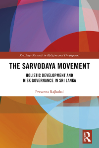 Cover image: The Sarvodaya Movement 1st edition 9780367224585