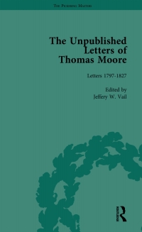 Omslagafbeelding: The Unpublished Letters of Thomas Moore 1st edition 9781848930742