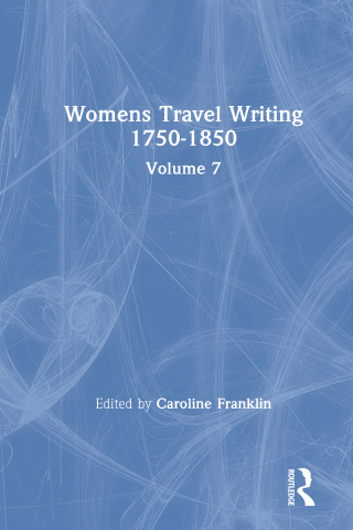 Cover image: Womens Travel Writing 1750-1850 1st edition 9780415320412
