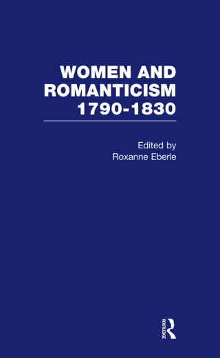 Omslagafbeelding: Women & Romanticism Vol1 1st edition 9780415342209