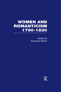 Cover image: Women & Romanticism Vol5 1st edition 9781000741308