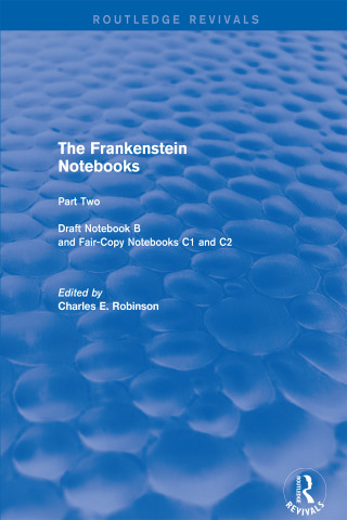 Imagen de portada: The Frankenstein Notebooks 1st edition 9781138699878