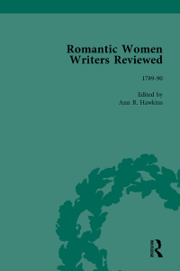 Imagen de portada: Romantic Women Writers Reviewed, Part II vol 4 1st edition 9781138756762