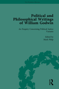 表紙画像: The Political and Philosophical Writings of William Godwin vol 4 1st edition 9781138762268