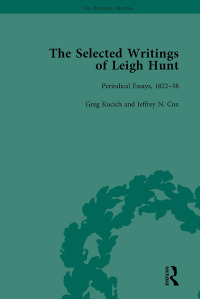 Cover image: The Selected Writings of Leigh Hunt Vol 3 1st edition 9781138763166