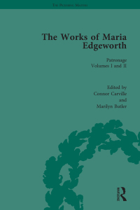 Imagen de portada: The Works of Maria Edgeworth, Part I Vol 6 1st edition 9781138764354