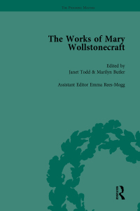 Imagen de portada: The Works of Mary Wollstonecraft Vol 7 1st edition 9781138764569