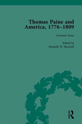 表紙画像: Thomas Paine and America, 1776-1809 Vol 1 1st edition 9781138765214