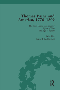 Imagen de portada: Thomas Paine and America, 1776-1809 Vol 2 1st edition 9781138765221