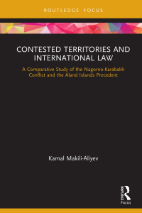 صورة الغلاف: Contested Territories and International Law 1st edition 9780367405205