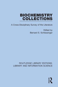 Cover image: Biochemistry Collections 1st edition 9780367434083