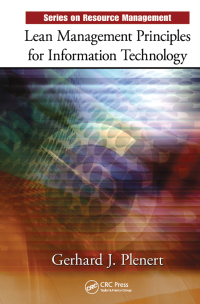 Omslagafbeelding: Lean Management Principles for Information Technology 1st edition 9781420078602