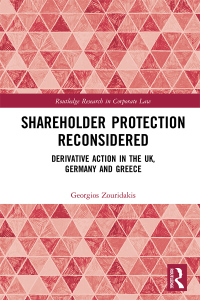 Imagen de portada: Shareholder Protection Reconsidered 1st edition 9780367235826