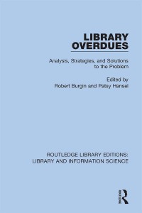 Cover image: Library Overdues 1st edition 9780367361273