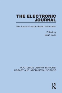 Imagen de portada: The Electronic Journal 1st edition 9780367362171