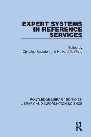 Imagen de portada: Expert Systems in Reference Services 1st edition 9780367370473