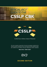Imagen de portada: Official (ISC)2 Guide to the CSSLP CBK 2nd edition 9781466571273