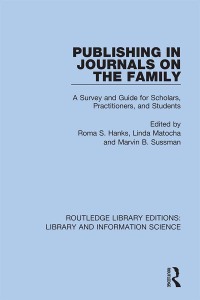 Omslagafbeelding: Publishing in Journals on the Family 1st edition 9780367426859
