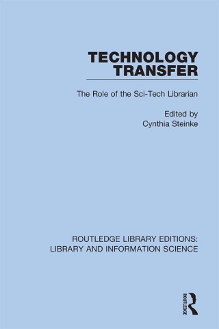 Imagen de portada: Technology Transfer 1st edition 9780367370022