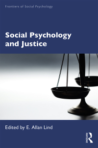 Imagen de portada: Social Psychology and Justice 1st edition 9780367432898